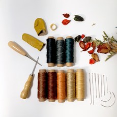 Gaembuji 皮革工藝作業工具套組, 混合顏色, 1套