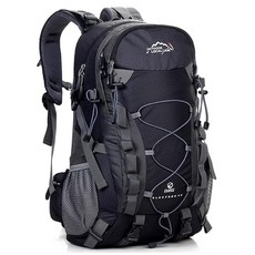 LOCAL LION Outdoor 登山包, 27 x 18 x 50cm, 黑色