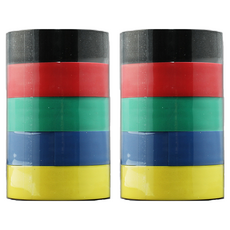 워크프로 9m 전기 테이프 5종 세트, 2세트