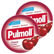 Pulmoll 寶潤 無糖櫻桃潤喉糖，含維他命C, 45g, 2盒