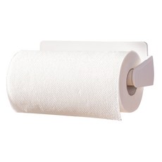 Franco 磁吸廚房紙巾架 3M + 雙面膠帶, 1個, 白色