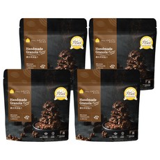 The Chala 蕎拉燕麥 纖食脆片 比利時可可 全素 隨時享用 輕鬆沖泡 上班族理想選擇 簡單方便, 150g, 4包