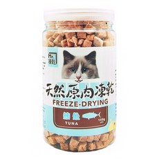 Mr.凍乾 貓用 原肉凍乾, 150g, 1罐, 鮪魚