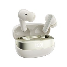 지노바 PureTune ANC ENC 노이즈캔슬링 블루투스 무선이어폰, 베이지, PureTune-BE