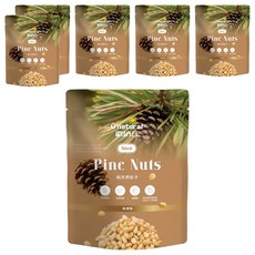 O'natural 歐納丘 天然原味松子, 6包, 40g