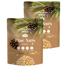 O'natural 歐納丘 天然原味松子, 2包, 40g