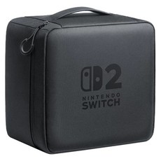 Nintendo 任天堂 SWITCH 2 全套收納包, 黑色, 1個, 單一商品