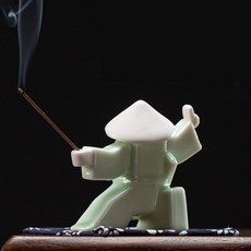 El Dua武士型線香座 香座, 綠色