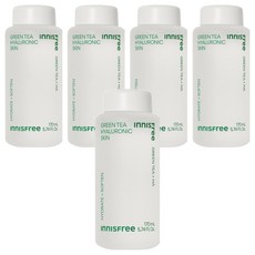 INNISFREE 綠茶玻尿酸保濕調理液, 170ml, 5瓶