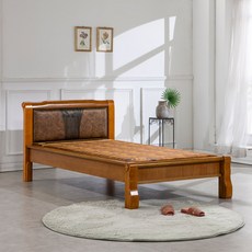 이조농방 황토볼확장형 벤100 온열 흙침대 프레임 + 보료 세트 방문설치, 월넛(프레임), 혼합색상(보료)