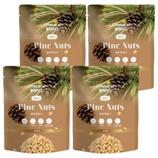 O'natural 歐納丘 天然原味松子, 4包, 40g