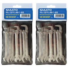 smato 迷你兩口扳手9件組 SM-MOW9P, 2套