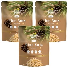 O'natural 歐納丘 天然原味松子, 3包, 40g