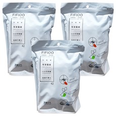 可分解驅蚊免撕抽繩垃圾袋組 M(50 x 55cm) 白色 42張 3捲, 20L, 3組