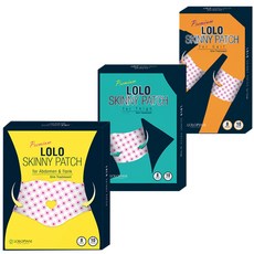LOLO SKINNY 腹部貼片 10p + 大腿貼片 10p + 小腿貼片 10p, 1套