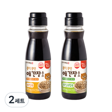 콩닥콩닥 애간장 소스 2종 세트, 비빔용+무침조림용, 2세트