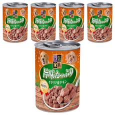 元氣家族 特選狗罐頭 角切, 雞肉, 405g, 5罐