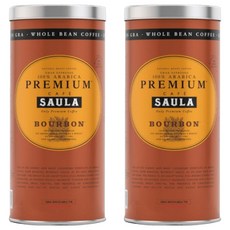 CAFE SAULA 頂級波旁咖啡豆, Whole Bean, 500g, 2個