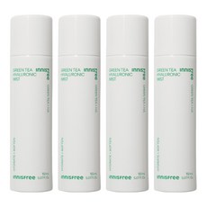 [비건뷰티] 이니스프리 그린티 히알루론산 미스트, 150ml, 4개