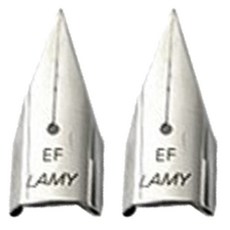 德國 LAMY 鋼筆筆尖 鋼製光澤, EF, 2個