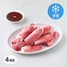 하이포크 데일리컷 한돈 대패 뒷다리살 500g + 제육소스 100g 세트 (냉동), 4세트