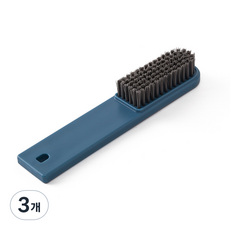 퀵살림 신발 옷 세탁 강모 핸들 브러쉬, 03 파란색, 3개