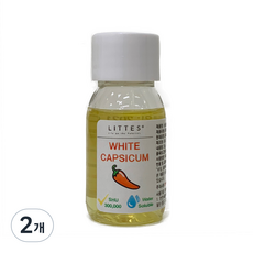 리트 수용성 화이트 캡시컴 에이 300000 SHU, 20g, 2개