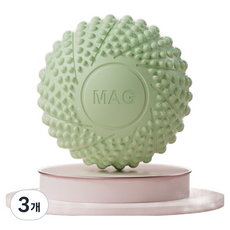 데일리온 스트레칭 마사지볼, 그린, 3개