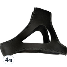 블루카이 입벌림 방지 턱밴드 블랙, 4개