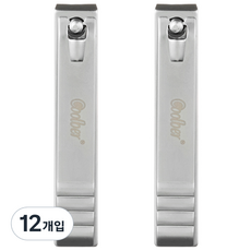 Good Change 啞光直趾甲剪, 12個, 混合顏色