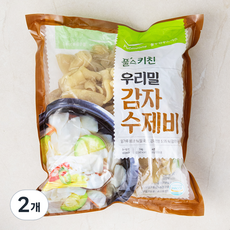 풀무원 풀스키친 우리밀 감자수제비, 1kg, 2개