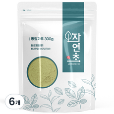 자연초 뽕잎가루, 6개, 300g