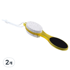 스테디얼 뒷꿈치 갈라짐 케어 3IN1 발 관리 도구엘로우, 1개입, 2개, 56g