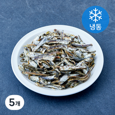 해맑음 통영 국물용 다시 멸치 (냉동), 5개, 300g