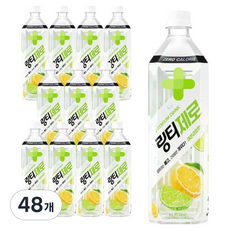 링티 링티제로 레몬라임맛, 1L, 48개
