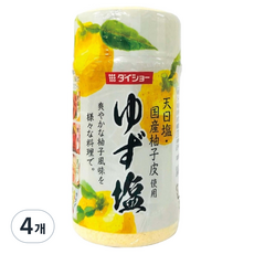 다이쇼 유자 소금 시즈닝, 80g, 4개