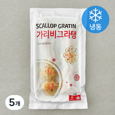 랜시 베트남산 가리비 그라탱 (냉동), 5개, 220g