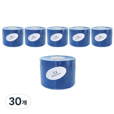 뽀마 스포츠테이프 5 cm x 5 m 블루, 1개입, 30개
