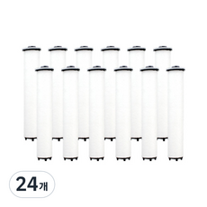 리필터 쁘띠엘린 퓨어닷 샤워기 호환 필터, 24개
