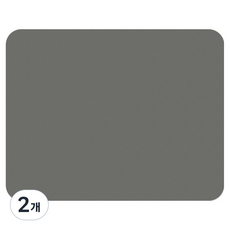 누아트 논슬립 생활방수 마우스패드 220 x 280 x 4 mm, 그레이, 2개 그레이, 2개