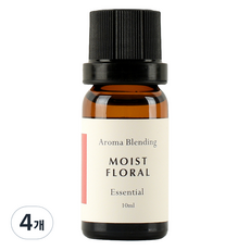 소소코 아로마블랜딩 에센셜오일 모이스트 플로럴, 4개, 10ml