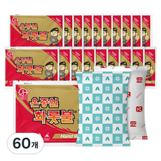 口袋用韓國產暖暖包 90g, 60個