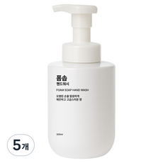 말표 폼솝 핸드워시, 5개, 500ml