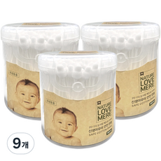 NATURE LOVE MERE 然自母愛 新生兒安全棉籤, 100件, 9個