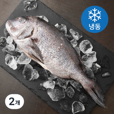 아라보감 맛 좋기로 소문난 남해 미조 손질 참돔 탕용 / 구이용 (냉동), 800~1100g, 2개