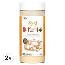 오가닉프렌즈 국내산 정성 마늘 가루, 2개, 100g