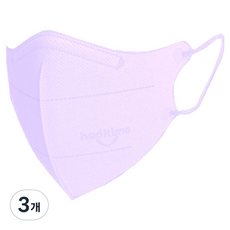 힐타임 코코핏 컬러마스크 소형 L KF94, 25개입, 3개, 퍼플