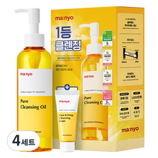 마녀공장 퓨어 클렌징 오일 200ml + 퓨어폼 20ml 세트, 4세트