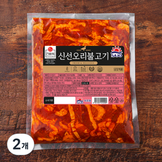 사조원 오리 불고기, 1kg, 2개