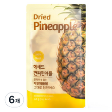 Hesed 鳳梨乾, 40g, 6個